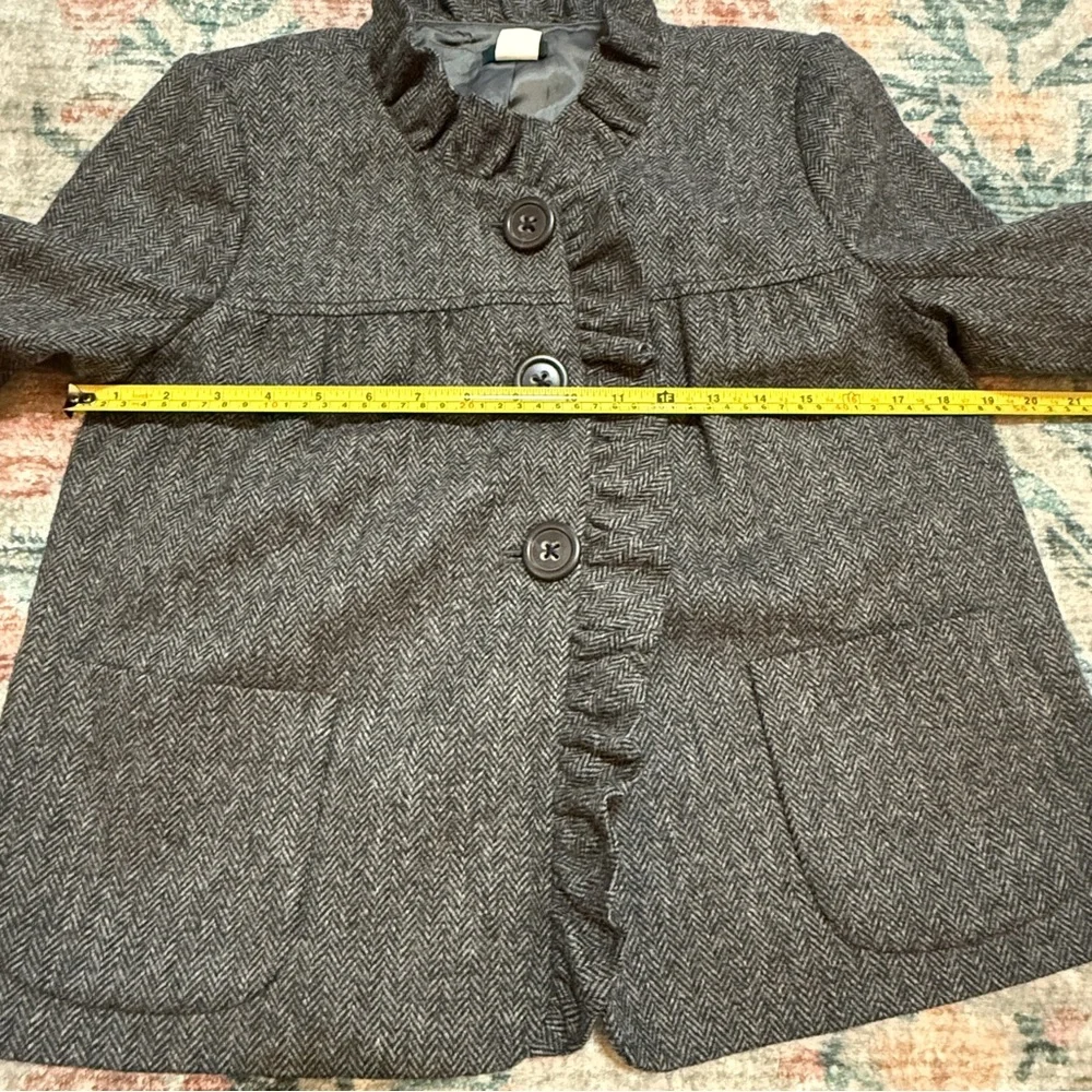 J. Crew Charcoal Fiona Jacket